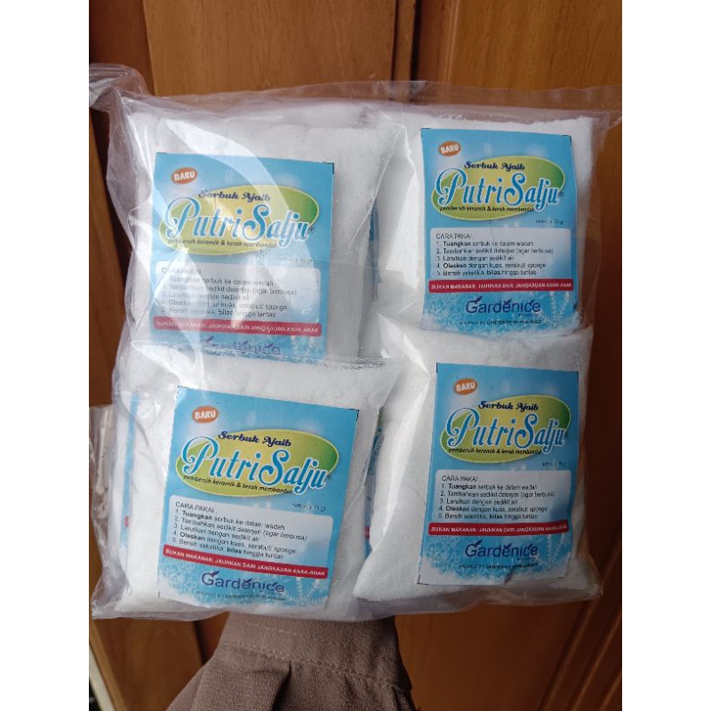 Serbuk ajaib pembersih kamar mandi putri salju keramik dinding closed lantai sachet