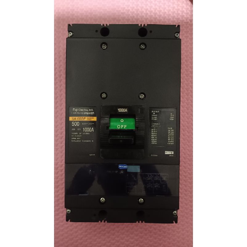 mccb fuji 1000a second normal