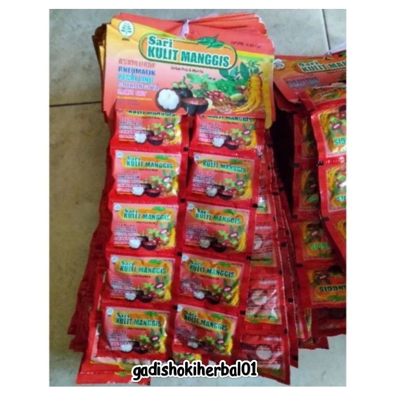 asam urat pegel linu dll(sari kulit manggis original)