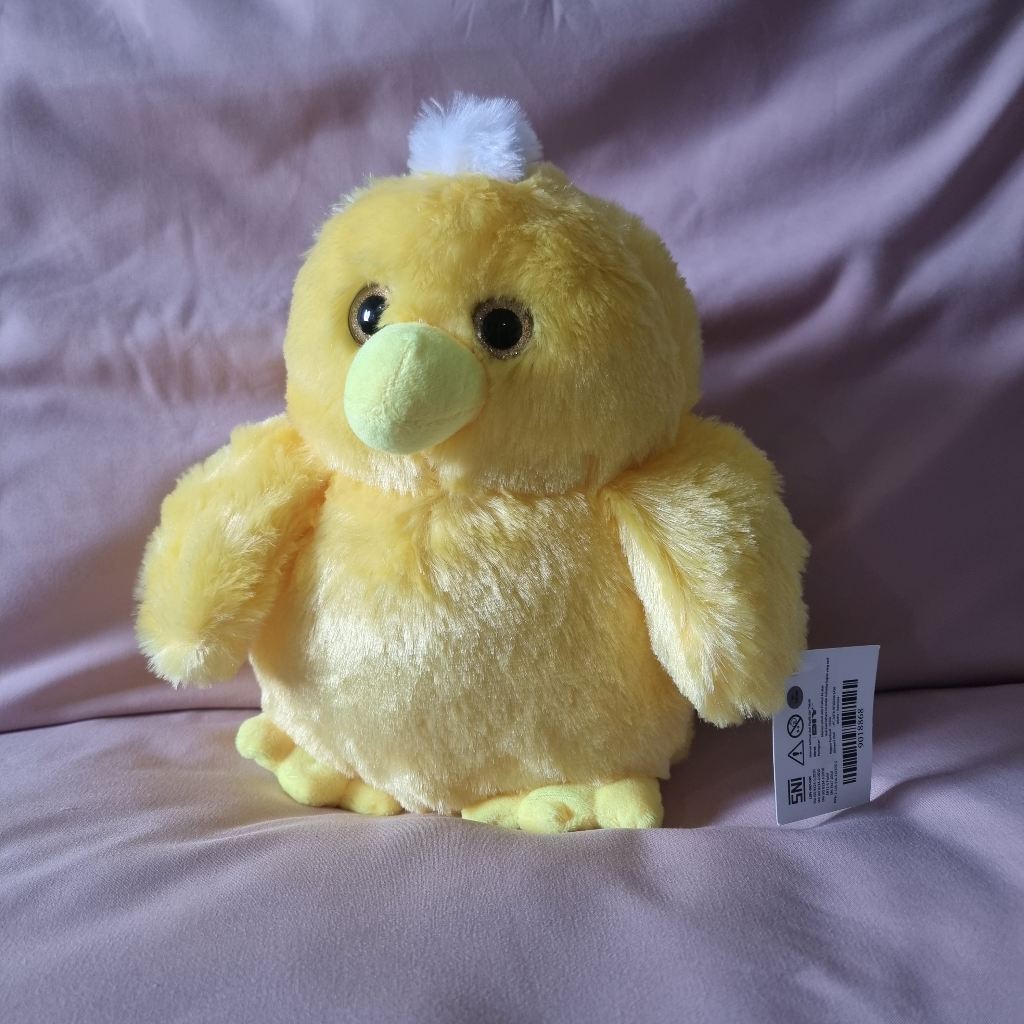Boneka Plush Bebek Berbulu Halus Kuning-Plush Toys Bebek