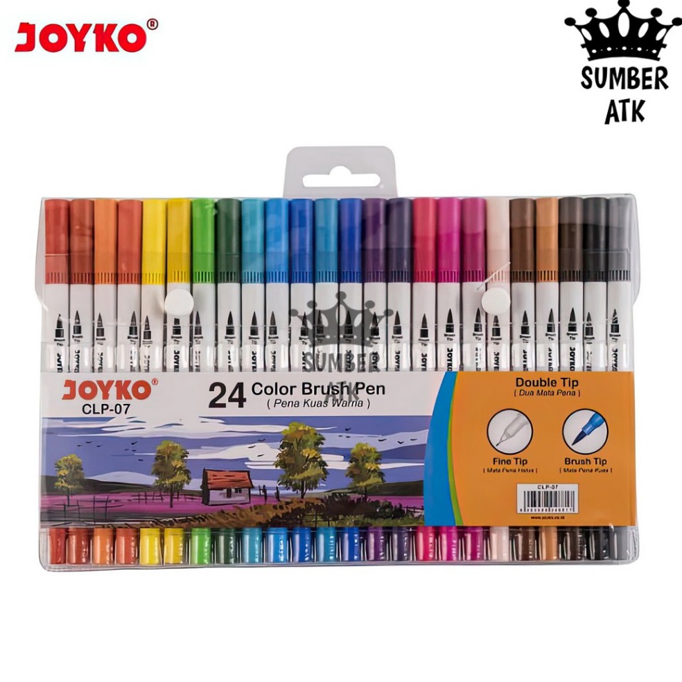 

el Baru lr Brush Pen Pena Kuas Warna Jyk LP7 24 Warna lr BP24 EAW