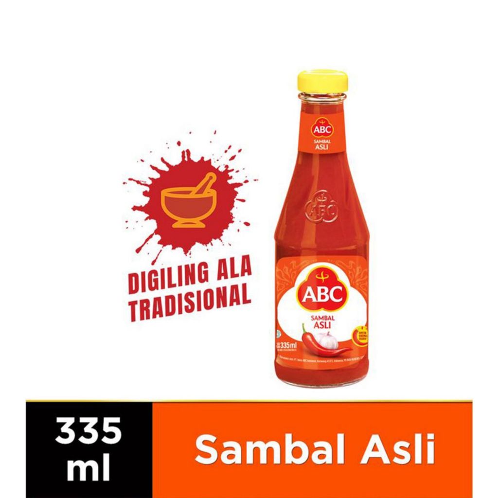 

ABC Saos Sambal Asli 335ML