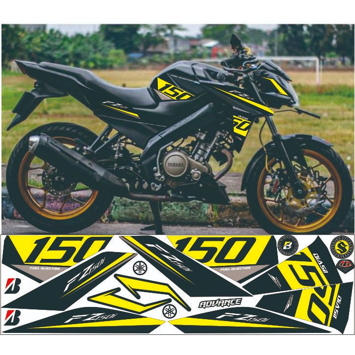 STRIPING VARIASI VIXION NEW FZ 150I / STRIPING LIST YAMAHA VIXION NEW NVA POLET LIS SETIKER