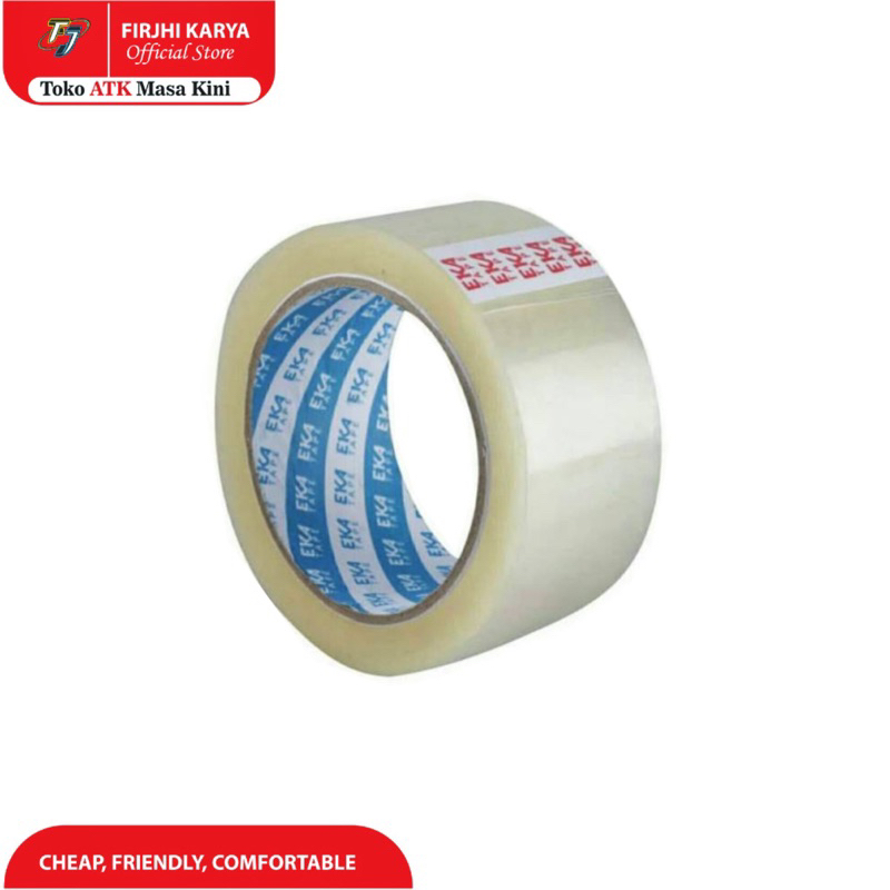 

Lakban Bening Eka Tape 48mm/Isolasi Bening Eka Tape- OPP Tape Eka Tape