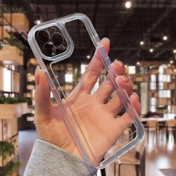 Soft Case Bening Transparan iPhone 15 14 13 12 11 X XR 7 8 Case Bening Silikon FullCover|Case iPhone