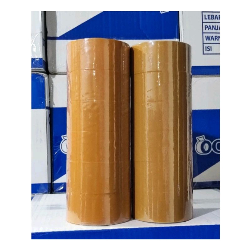 

COD LAKBAN PACKING LAKBAN BENING DAN COKLAT 90 YARD ISI 72 ROLL