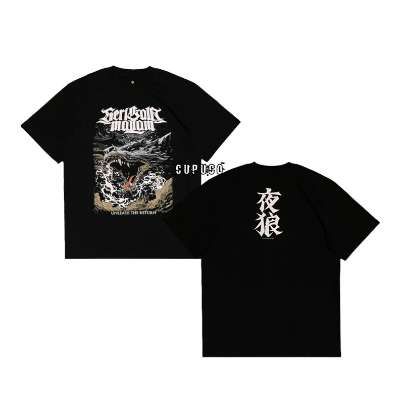 Kaos Serigala Malam - Unleash Savior Merchandise Official Merch