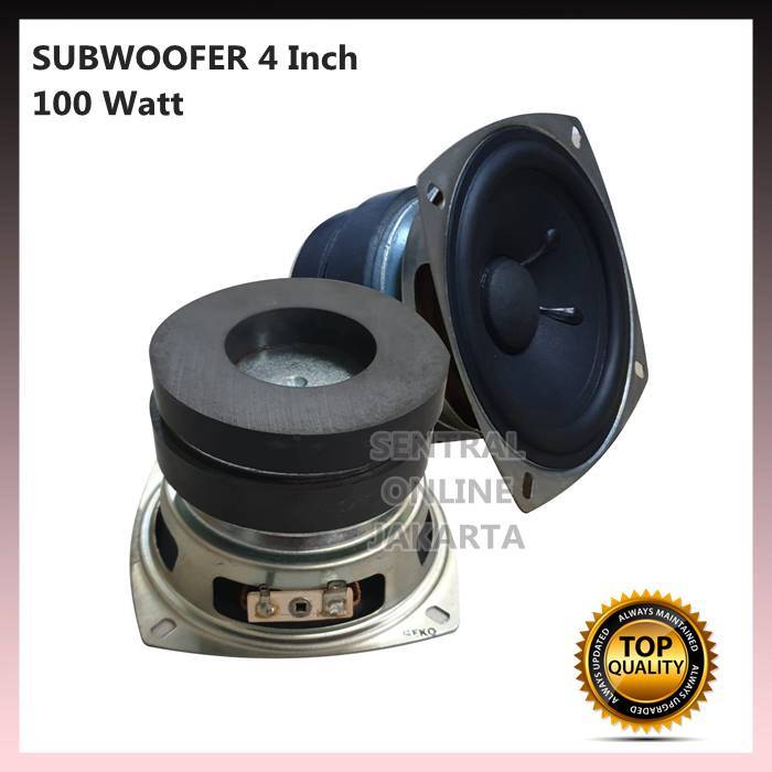 SPEAKER SUBWOOFER 4Inch WOOFER HIFI SPEAKER HIGH QUALITY 4in 4 inch