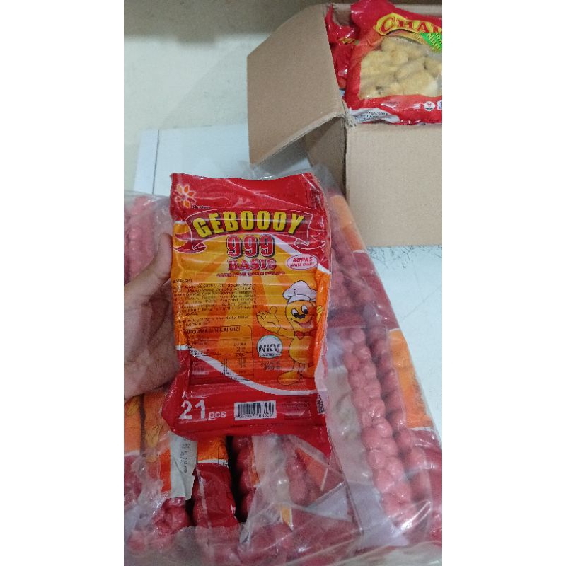 

SOSIS GEBOY MERAH ISI 21 PCS