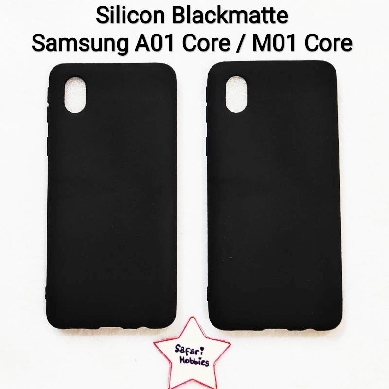 Samsung A01 Core / M01 Core Silicon Blackmatte (COD)