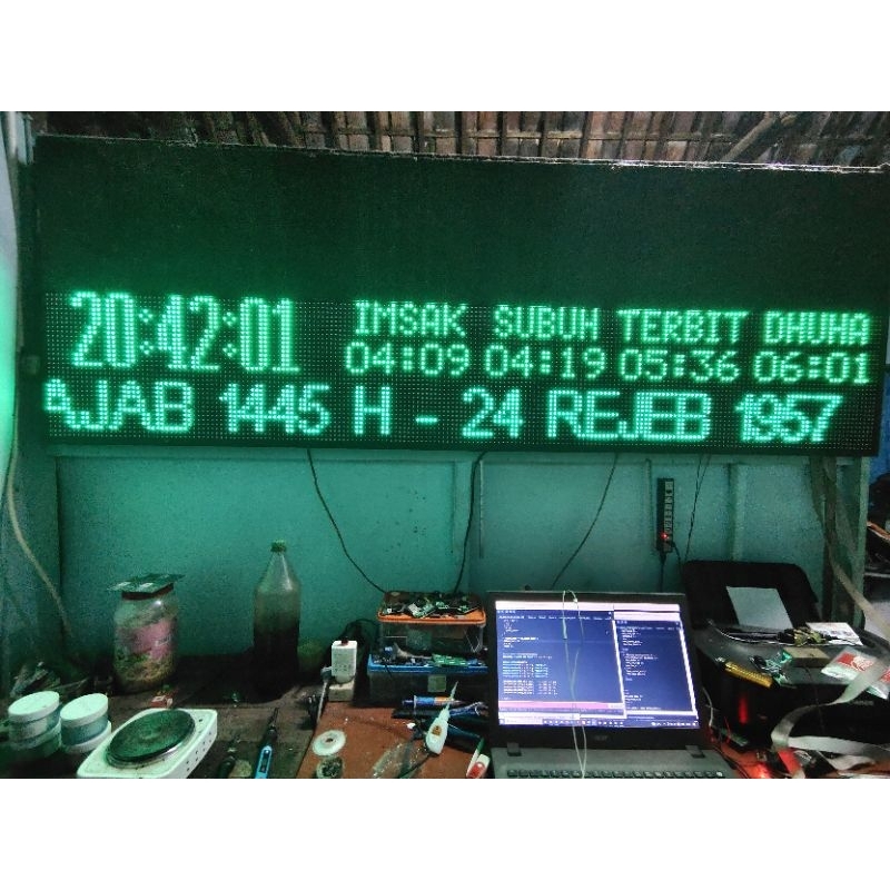 Controller JWS Single Color P10 2x6 panel