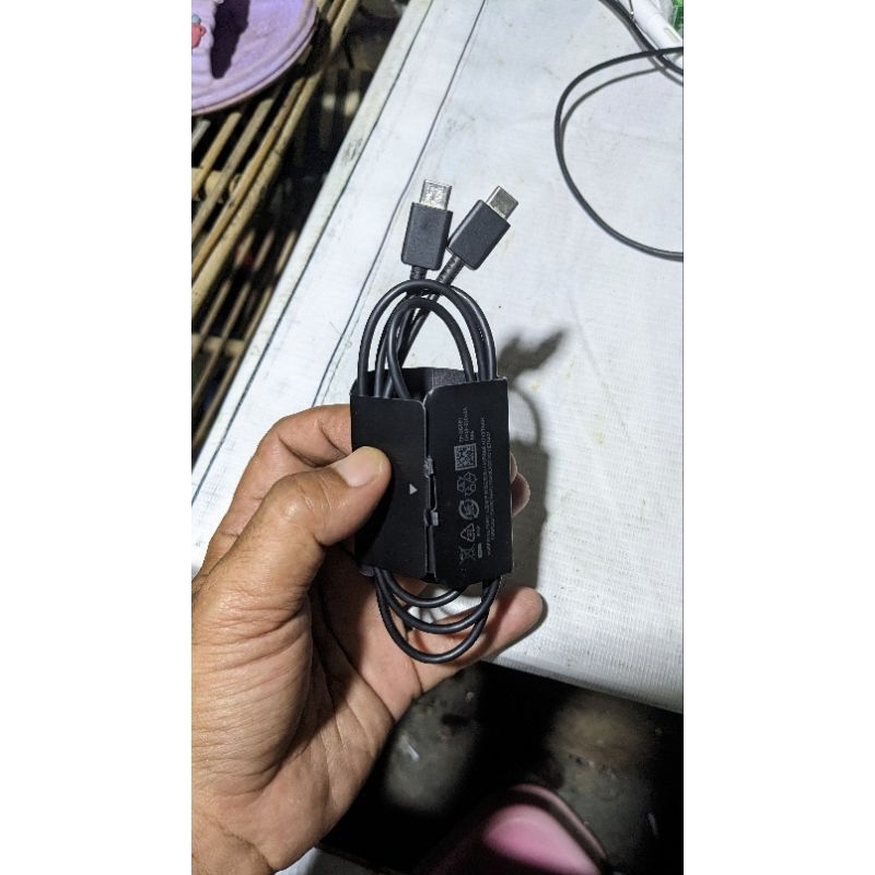 kabel charger Samsung S20 Ultra fast charging second