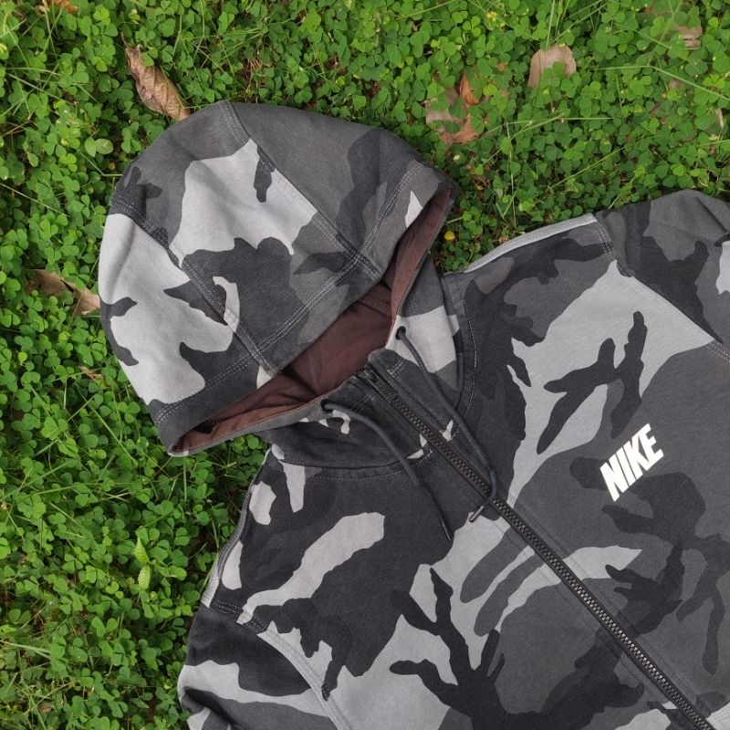 Zip Hoodie Nike Camo