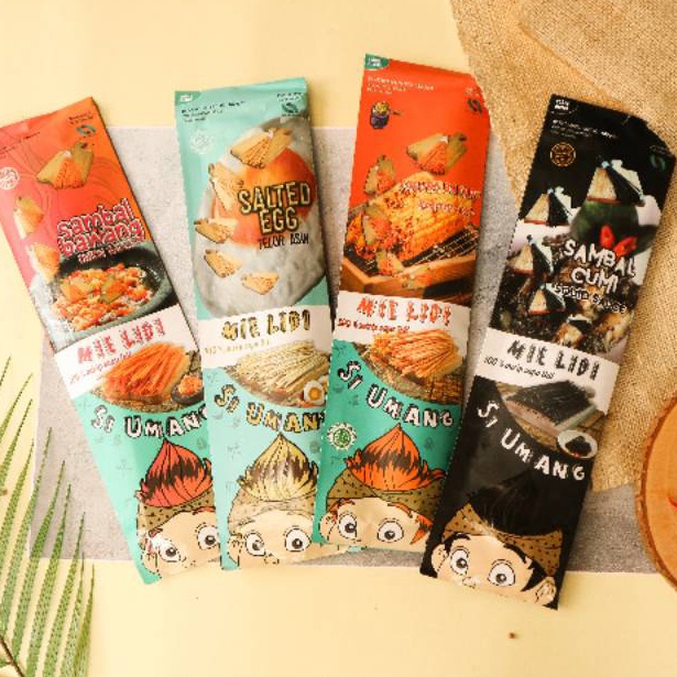 

Ekstra benefit MIE LIDI SI UMANG 13gr PANJANG 3CM KEMASAN KERTAS LIDI SI UMANG