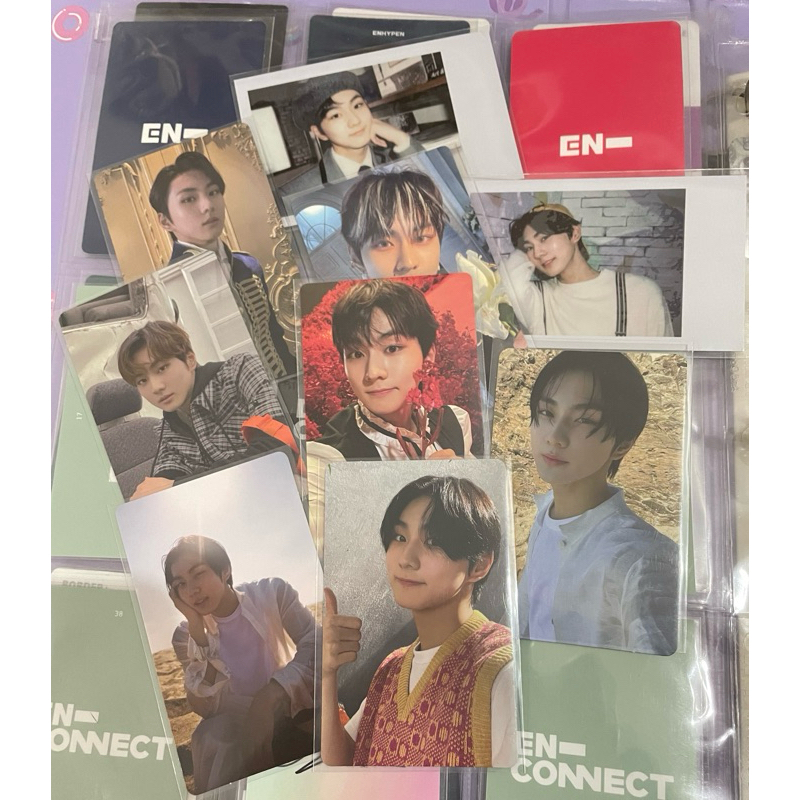 PC PHOTOCARD OFFICIAL JUNGWON ENHYPEN ( TAKE ALL ONLY )