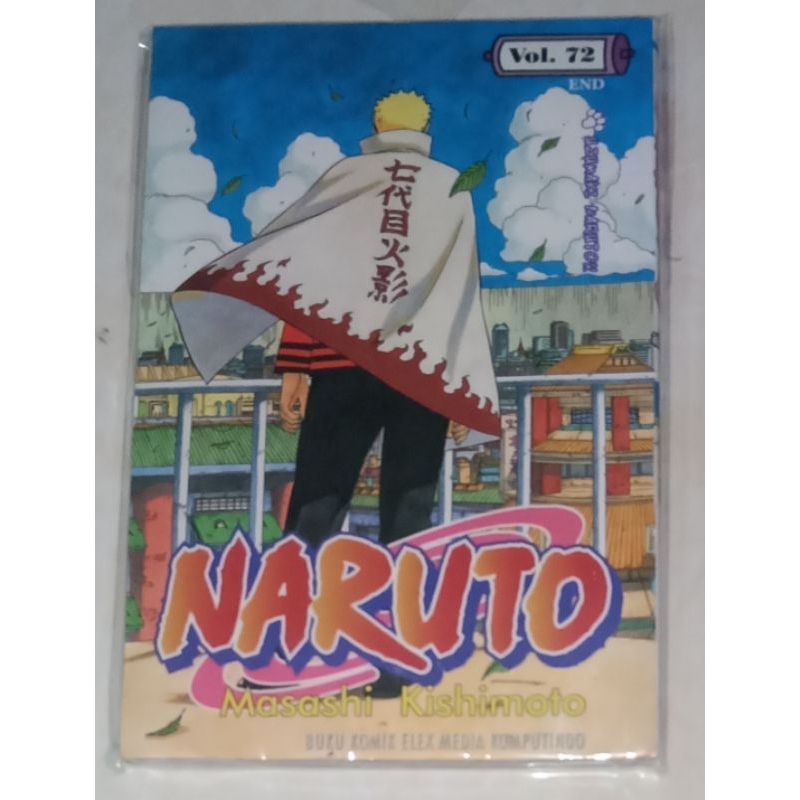 komik Naruto vol 72 original (cetakan lengkap)