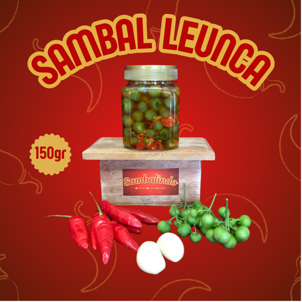 

Sambalindo - Sambal Leunca Pedas 100% CABAI SETAN