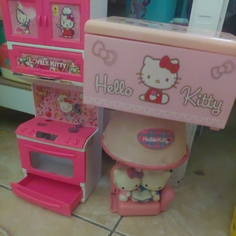 Mainan Anak Hello Kitty BEKAS Figure Sanrio original Action Figure Hello Kitty /Happy Meal Hello Kit