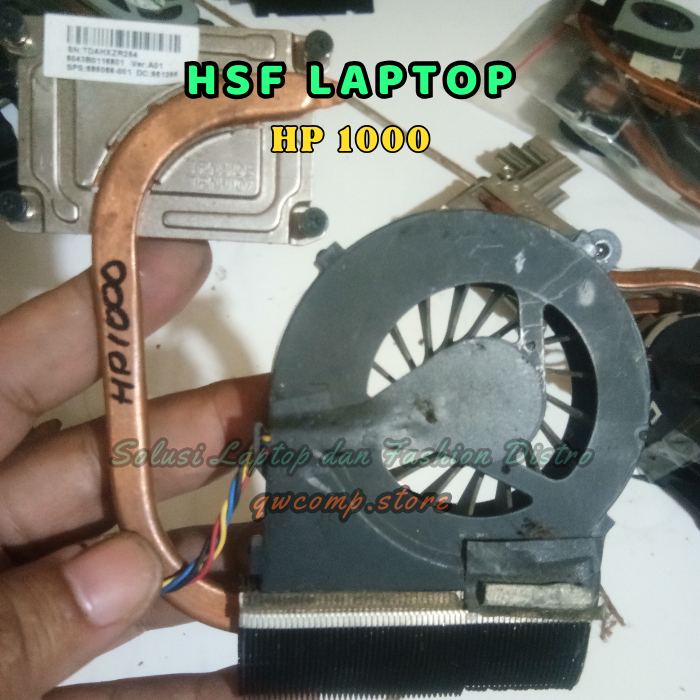 Heatsink Fan Hsf Laptop HP1000 HP 1000 Intel