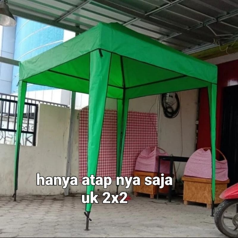 atap tenda cafe bongkar pasang /hanya atap saja