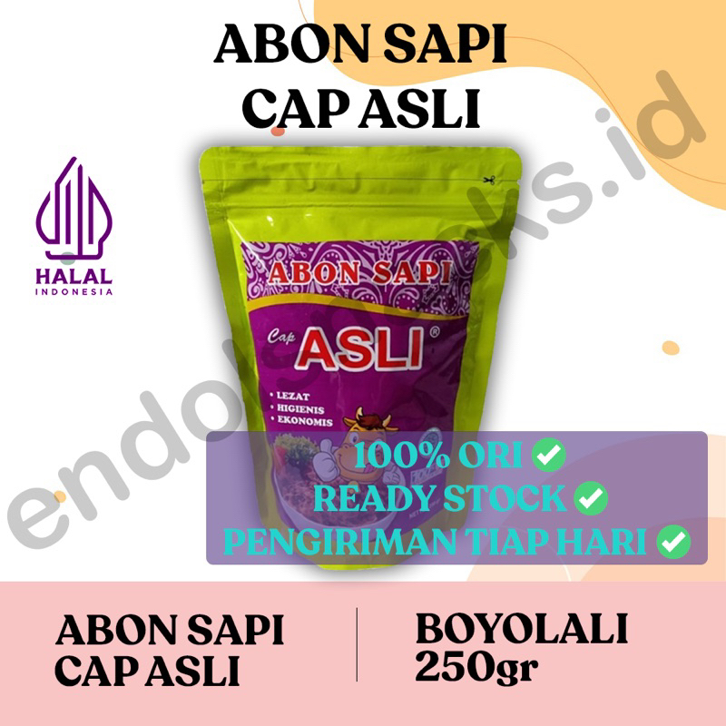 

ABON SAPI CAP ASLI ZIPLOCK 250GR