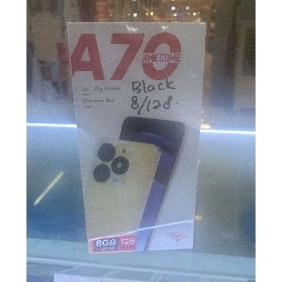 ITEL A70 RAM 4+4/128