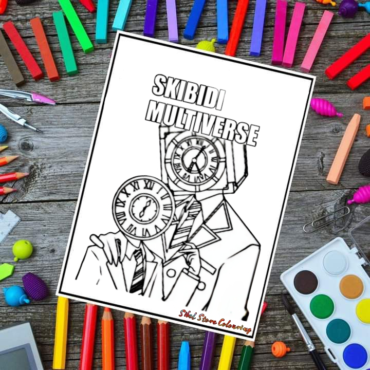 

Kertas Mewarnai Anak Tema Skibidi Multiverse (14 Lembar) / Kertas Gambar / Kertas Mewarnai Gambar