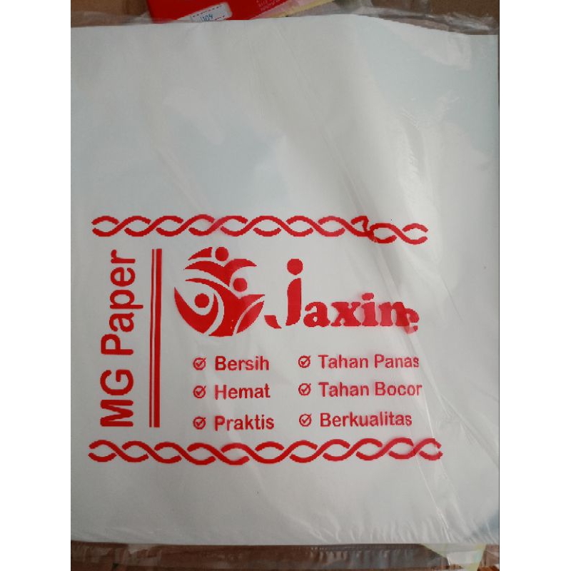 Kertas nasi putih kfc 25x27