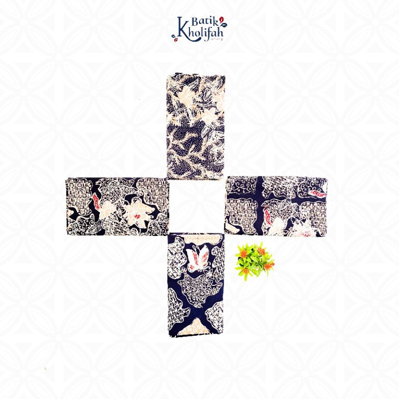 Kain Batik Cap Tulis Madura Motif Bunga (BKCT 04)