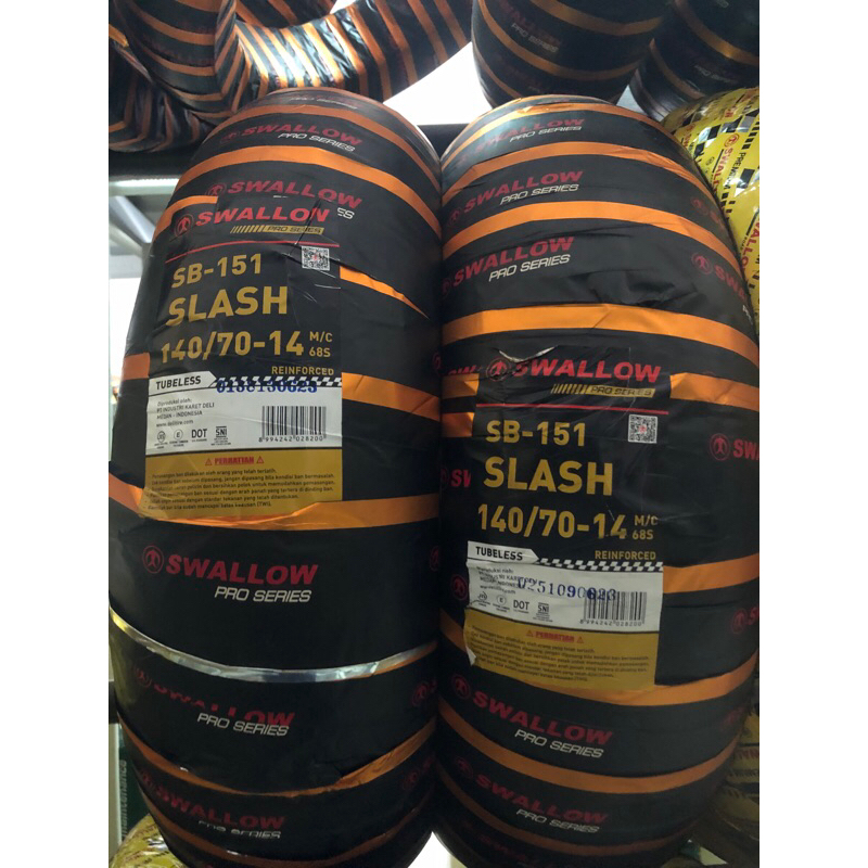 BAN LUAR MOTOR SWALLOW SLASH SB-151 Ring 14 Uk 140/70