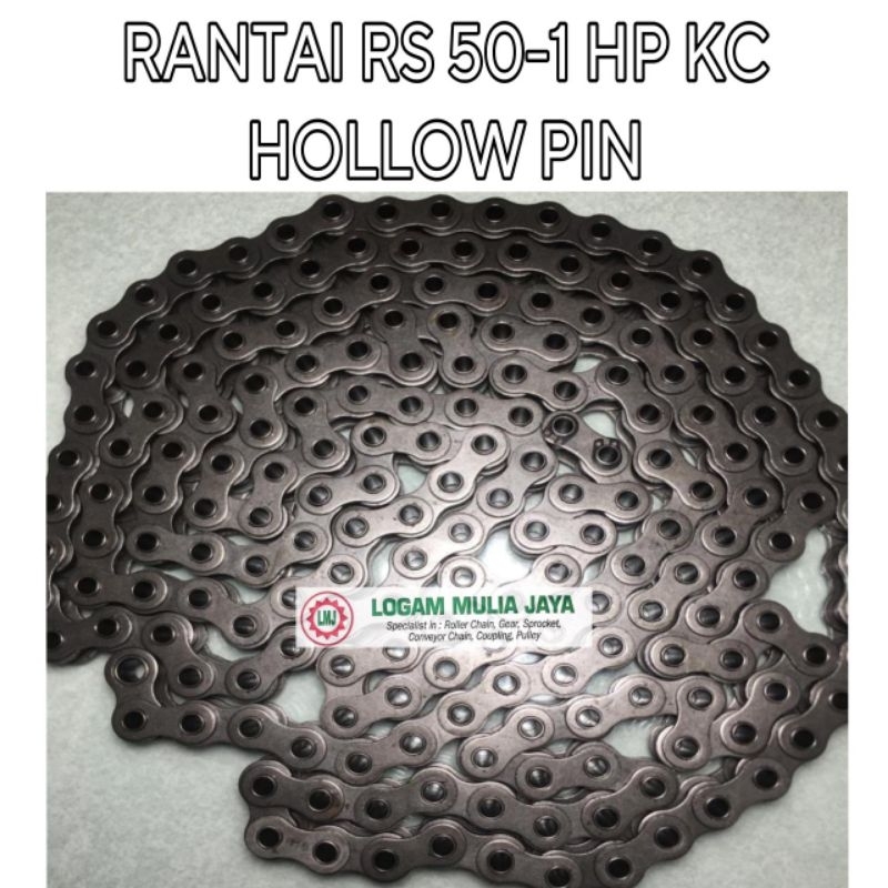ROLLER CHAIN RANTAI RS50 HP RS 50-1 HP KC RS 50 SINGLE HOLLOW KC RS 50-1HP KC RS-50 HP