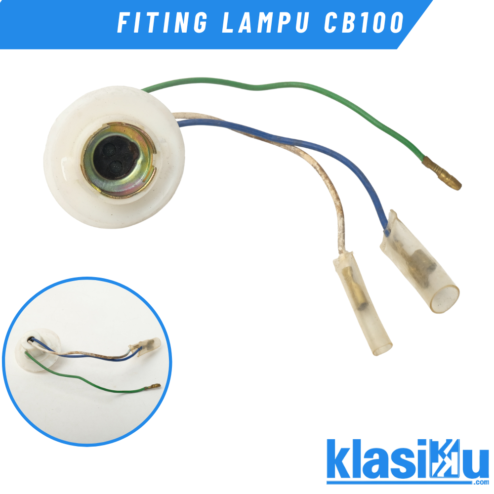 Fiting Soket Lampu Depan Honda Win100 Cb100 Gl100 Gl 100  Gl Pro Gl Max Nos