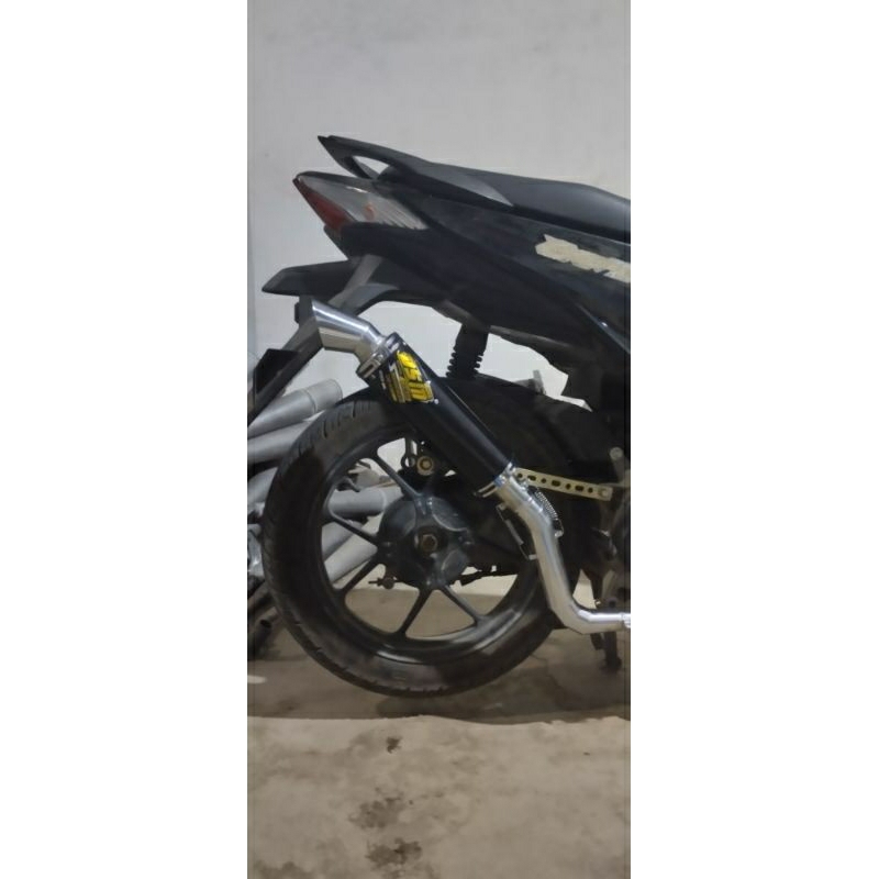 knalpot knalpot original motor matic samlong..