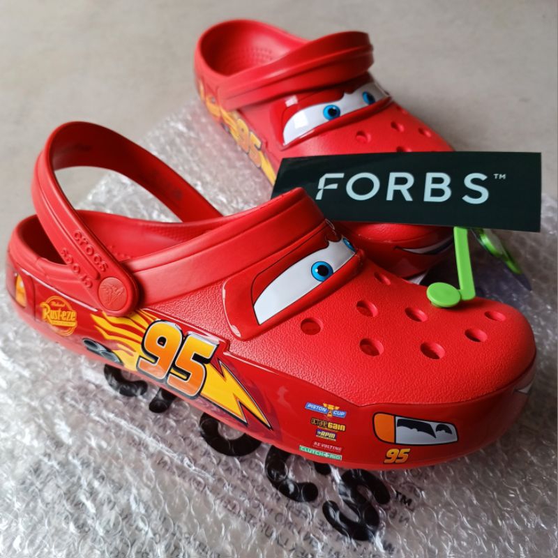 Crocs Classic Clog Cars Lightning McQueen || red
