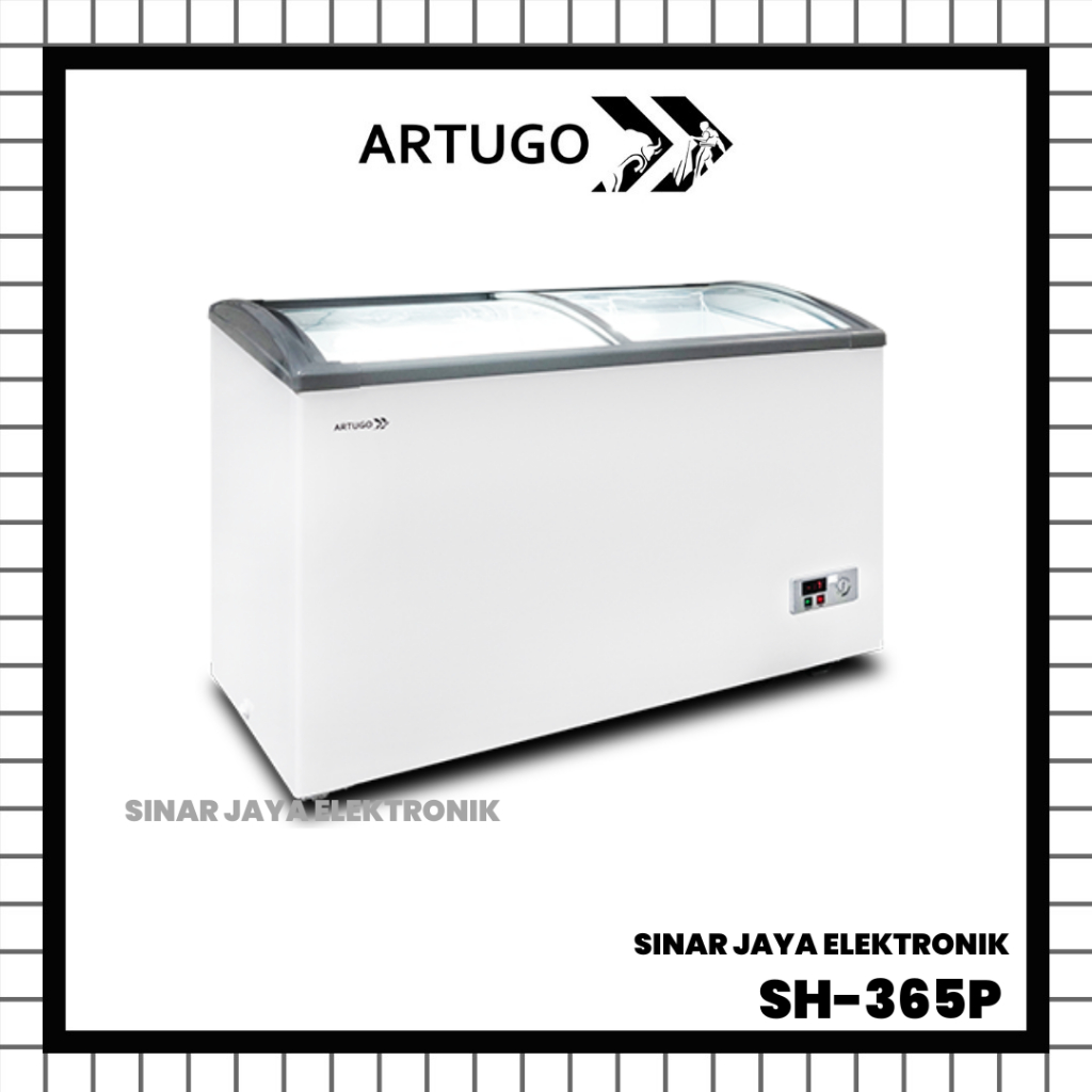 SLIDING FREEZER ARTUGO SH-365P 306 /ITER - WHITE