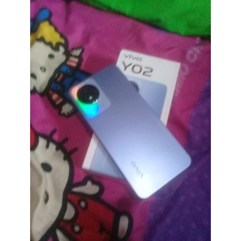 Bukan Hp minus Vivo Y02 Fullset Ram 3/32