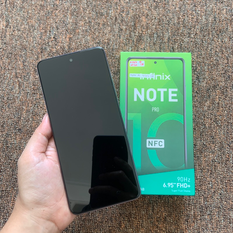 Infinix Note 10 Pro 4G Ram 8/128 NFC Seken Resmi