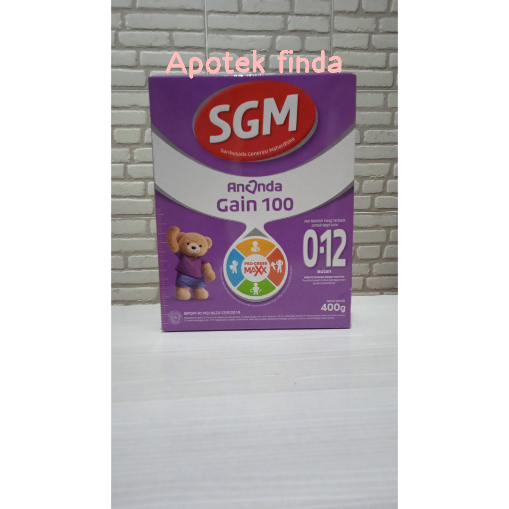 SGM ANANDA GAIN 100 (0-12 BULAN)