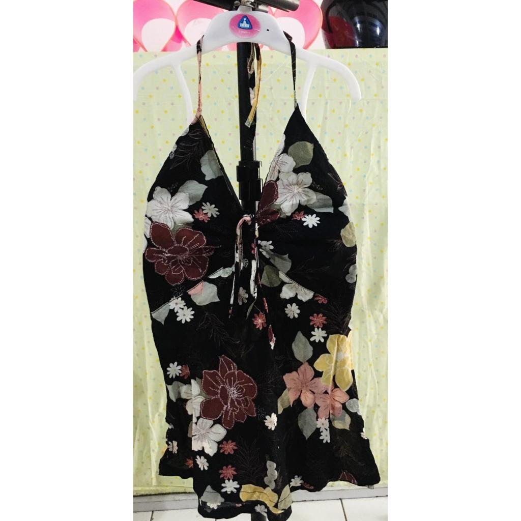 Top bunga cantik /preloved