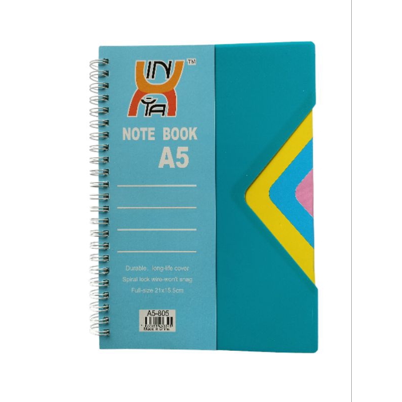 

Notebook A5 / Buku catatan A5 - 805 / Buku ring A5 / Notes spiral tanpa indeks