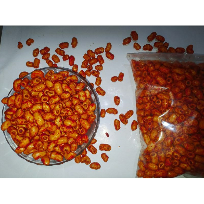 

MAKARONI BANTET PEDAS GURIH DAUN JERUK. 500gram