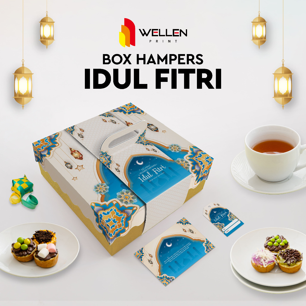 

HAIKARL WELLEN PRINT Cetak Box Hampers Idul Fitri Custom / Print Kotak Packaging Parcel Kue Kering