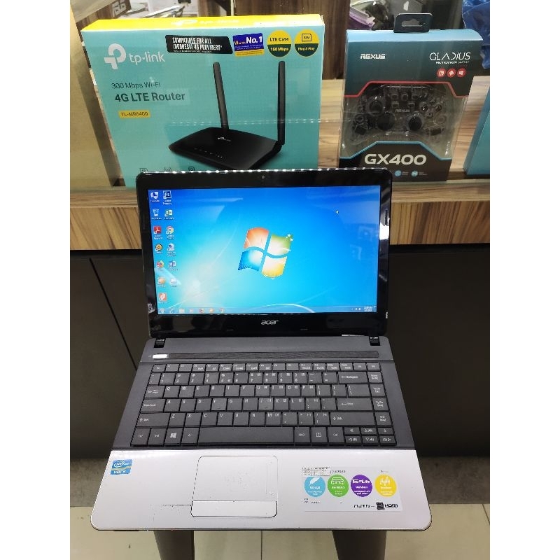 Laptop leptop Acer Intel Core i3 RAM 4GB+HDD 500GB Kondisi bagus kwalitas premium