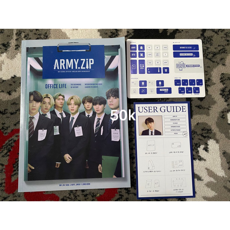 [Ready] Armyzip Membership Kit 2022 BTS