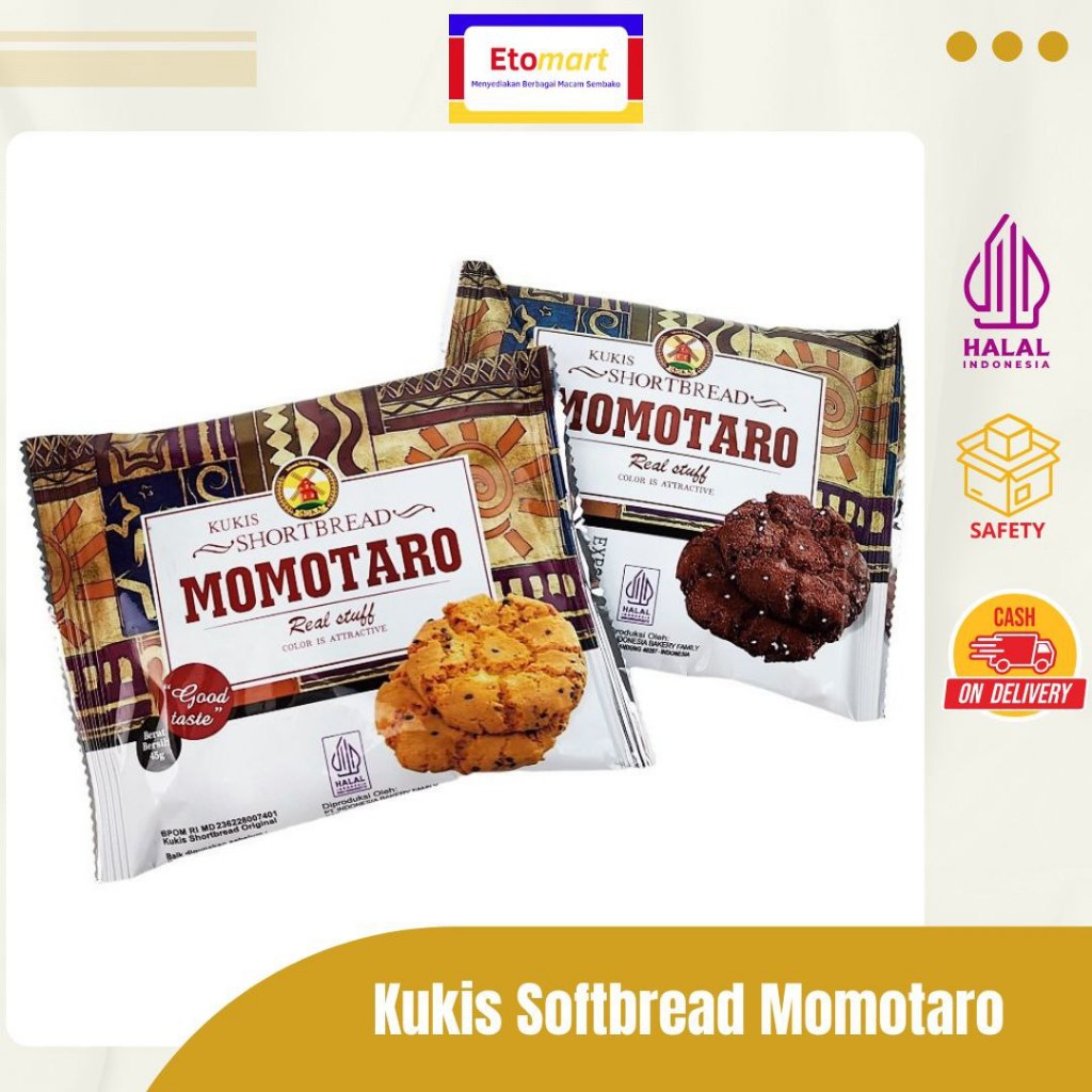 

*Etomart* Kukis Shortbread Aoka MOMOTARO 45gr