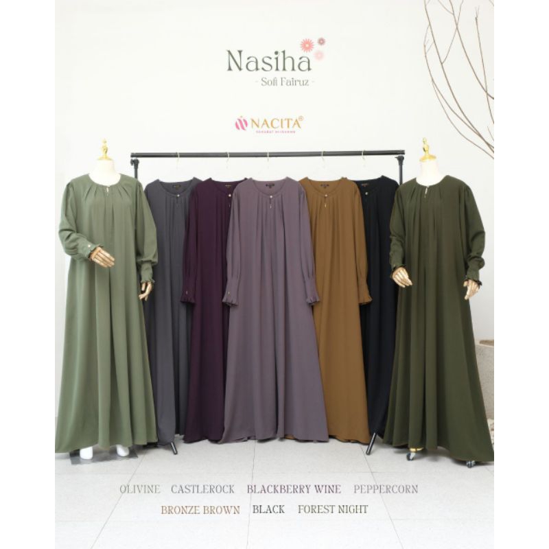 Gamis Syar'i Set & Gamis Saja NASIHA By NACITA