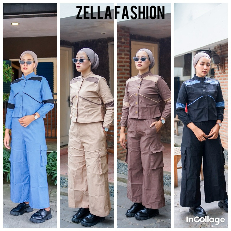 SETCEL CARGO BOMBER ZELLA WANITA KEKINIAN/ONESET CARGO WANITA KEKINIAN
