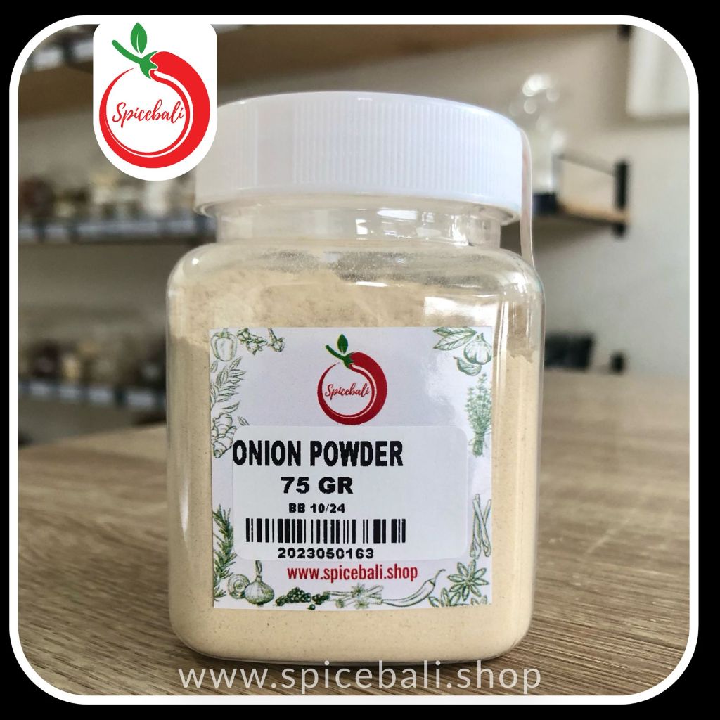 

Bawang Bombay Bubuk 75 gr / Onion Powder 75 gr / Pure Onion Ground