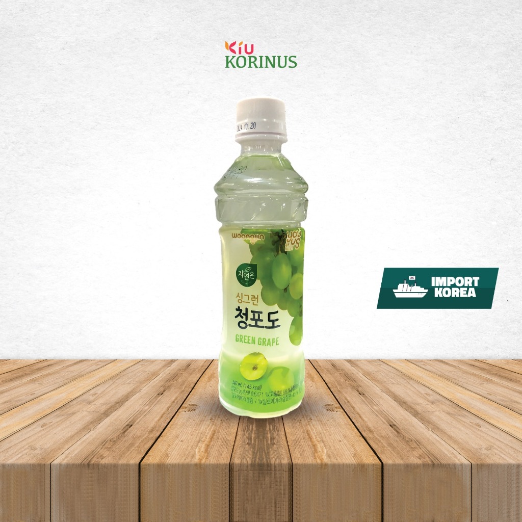 

K- Green Grape Juice/Minuman Lidah Buaya Rasa Anggur Hijau 340ml