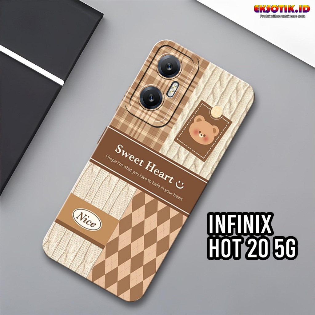 Case Infinix Hot 20 5G - Casing Infinix Hot 20 5G - Fashion Case Terbaru - Silikon Infinix Hot 20 5G